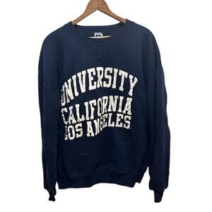 Vintage University of Los Angelos UCLA vtg sweatshirt crewneck navy blue sz XL
